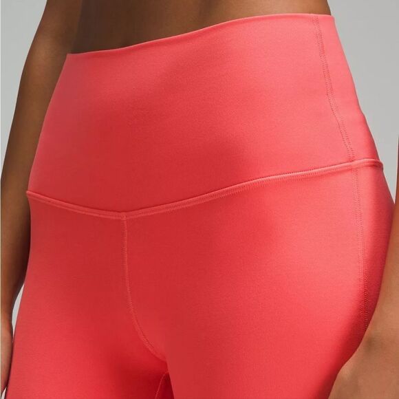 NWT Lululemon Align HR Pant 25" with Pockets in Pale Raspberry - Picture 3 of 12